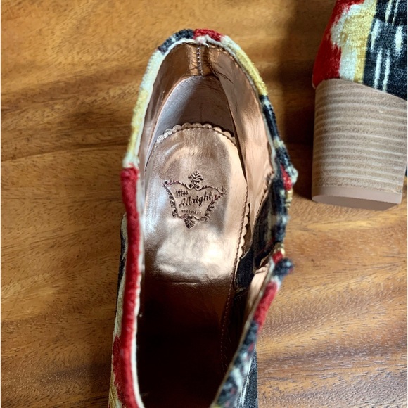 Anthro Velvet Ikat boots - Picture 10 of 15